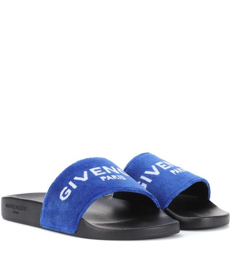 givenchy terry cloth slides|givenchy slides for women.